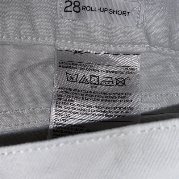 Banana Republic Shorts White Size 28 - Picture 4 of 5